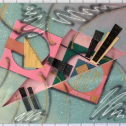 1980's Large Abstract Geometric Mixed-Media Shadow Box Painting By Johnston 19 1980's Large Abstract Geometric Mixed-Media Shadow Box Painting By Johnston -chairish shop 1980s large abstract geometric mixed media shadow box painting by johnston 5386 scaled