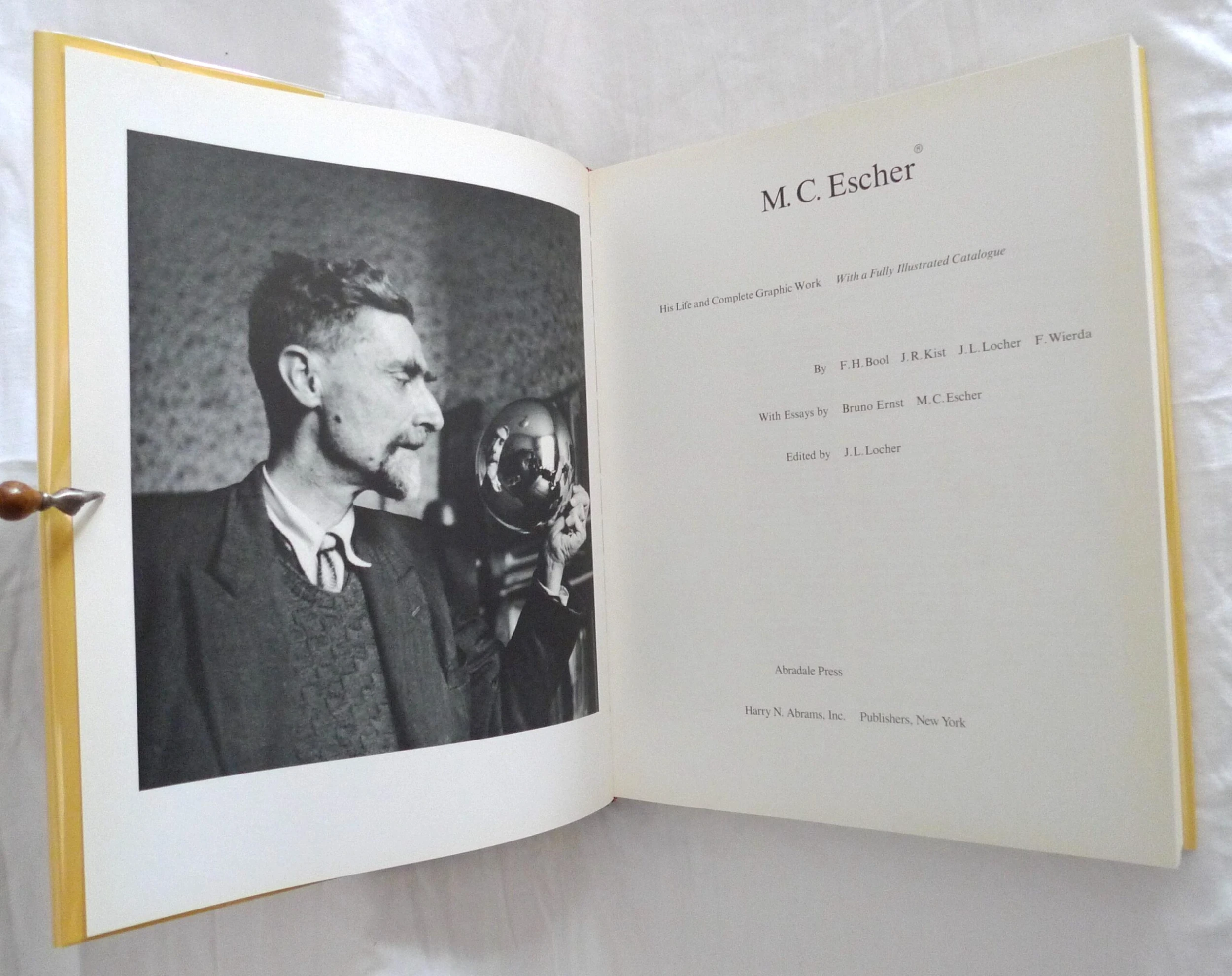 1980s M.C. Escher : F. H. Bool Et Al.'s His Life And Complete Graphic Work Book 4 1980s M.C. Escher : F. H. Bool Et Al.'s His Life And Complete Graphic Work Book - Image 4