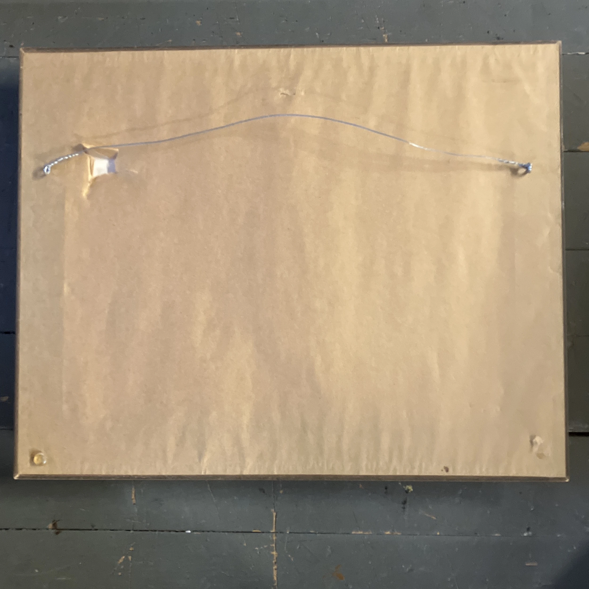 1980’s Original Abstract Impressionist Sunflower Watercolor Painting Ornate Frame 4 1980’s Original Abstract Impressionist Sunflower Watercolor Painting Ornate Frame - Image 4