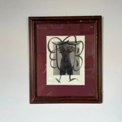 1980's Peter R. Keil " Nude II " Abstract Painting , Framed -chairish shop 1980s peter r keil nude ii abstract painting framed 2193 scaled