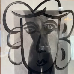 1980's Peter R. Keil " Nude II " Abstract Painting , Framed -chairish shop 1980s peter r keil nude ii abstract painting framed 6659 scaled