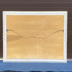 1980's Postmodern Karl Springer Style Cerused Oak Bullnose Wall Mirror With Brass Accents 16 1980's Postmodern Karl Springer Style Cerused Oak Bullnose Wall Mirror With Brass Accents -chairish shop 1980s postmodern karl springer style cerused oak bullnose wall mirror with brass accents 3402 scaled