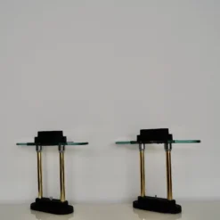 1980's Postmodern Robert Sonneman Table Lamps - A Pair 14 1980's Postmodern Robert Sonneman Table Lamps - A Pair -chairish shop 1980s postmodern robert sonneman table lamps a pair 4431