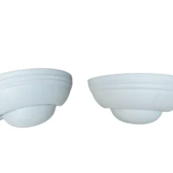 1980’s Postmodern Textured Plaster Wall Sconces - A Pair -chairish shop 1980s postmodern textured plaster wall sconces a pair 1378 scaled