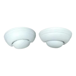 1980’s Postmodern Textured Plaster Wall Sconces - A Pair