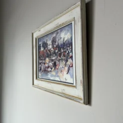 1980's Ronald Smith "Country Scene " Abstract Composition Watercolor Painting 13 1980's Ronald Smith "Country Scene " Abstract Composition Watercolor Painting -chairish shop 1980s ronald smith country scene abstract composition watercolor painting 7834 scaled