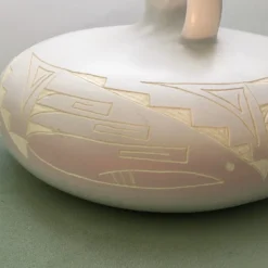 1980’s Southwestern Pastel Decorative Jug 16 1980’s Southwestern Pastel Decorative Jug -chairish shop 1980s southwestern pastel decorative jug 0057 scaled