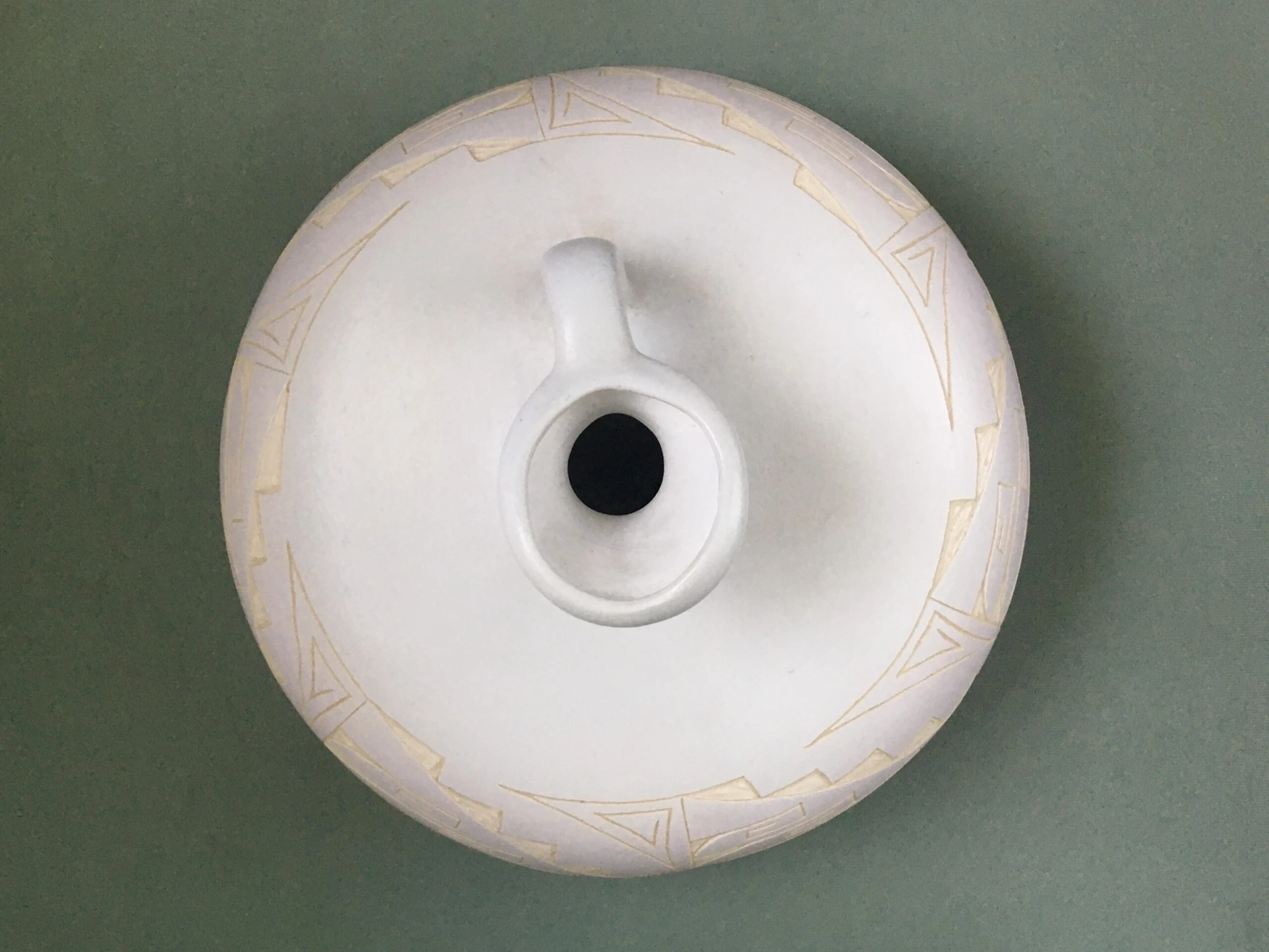 1980’s Southwestern Pastel Decorative Jug 2 1980’s Southwestern Pastel Decorative Jug - Image 2