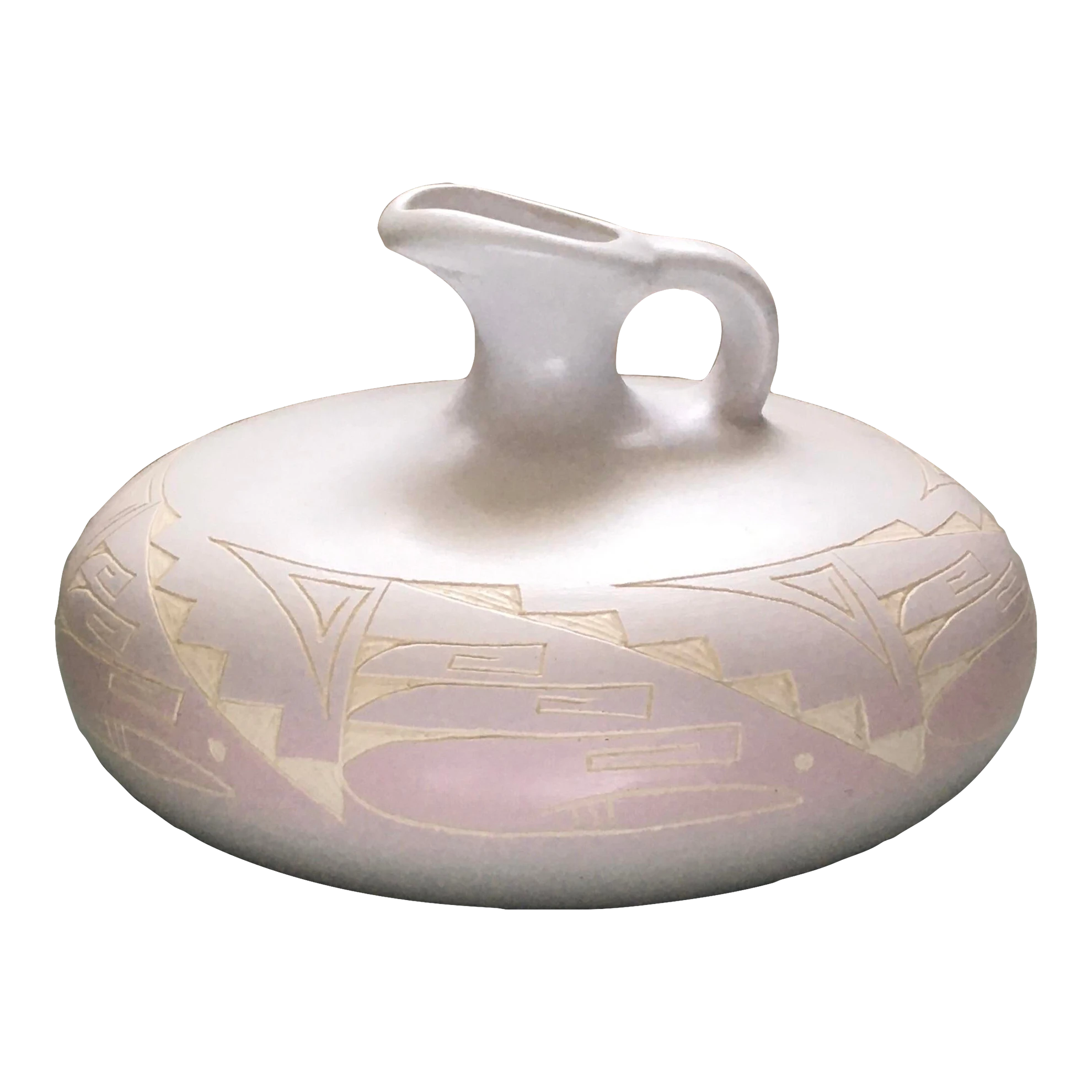 1980’s Southwestern Pastel Decorative Jug 1 1980’s Southwestern Pastel Decorative Jug