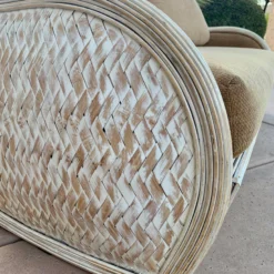 1980’s Upholstered Rattan Sofa 19 1980’s Upholstered Rattan Sofa -chairish shop 1980s upholstered rattan sofa 8852 scaled