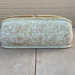 1980’s Upholstered Rattan Sofa 15 1980’s Upholstered Rattan Sofa -chairish shop 1980s upholstered rattan sofa 9638 scaled