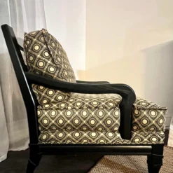 1980’s Vintage Marge Carson Accent Chairs Plus Ottoman- 3 Pieces 12 1980’s Vintage Marge Carson Accent Chairs Plus Ottoman- 3 Pieces -chairish shop 1980s vintage marge carson accent chairs plus ottoman 3 pieces 9587 scaled