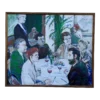 1986 "Party Of Six" S. Spiegel Signed Modernist Figurative Painting