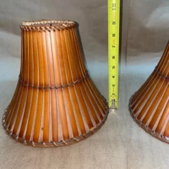 1990’s Bamboo Lamp Shades- A Pair -chairish shop 1990s bamboo lamp shades a pair 5010 scaled