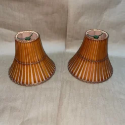 1990’s Bamboo Lamp Shades- A Pair -chairish shop 1990s bamboo lamp shades a pair 8661 scaled