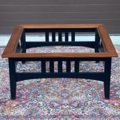 1990's Ethan Allen American Impressions Square Coffee Table 24-8400 Cherry With Black Base 14 1990's Ethan Allen American Impressions Square Coffee Table 24-8400 Cherry With Black Base -chairish shop 1990s ethan allen american impressions square coffee table 24 8400 cherry with black base 5148 scaled