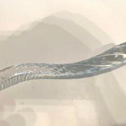 1990’s Glass Art Murano Style Long Stem Flower -chairish shop 1990s glass art murano style long stem flower 2206 scaled