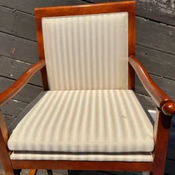 2010's Baker Furniture Mahogany Captains Dining Chairs - Set Of 4 -chairish shop 2010s baker furniture mahogany captains dining chairs set of 4 2626 scaled