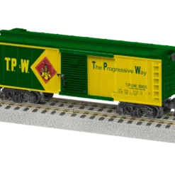 2019020 S American Flyer Freightsounds Boxcar-Toledo Peoria & Western