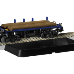 2219010 S Scale American Flyer Alaska Log Dump Car