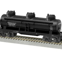 2219180 S Scale American Flyer SHPX 3-Dome Tank Car #104