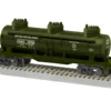 2219200 S Scale American Flyer US Army 3 Dome Tank Car #10981