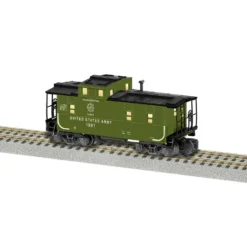 2219240 S Scale American Flyer US Army Caboose #1991