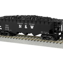 2219311 S Gauge American Flyer Norfolk & Western 3 Bay Hopper #100016