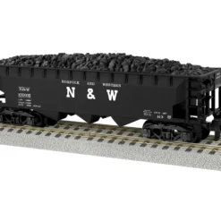 2219313 S Scale American Flyer Norfolk & Western 3 Bay Hopper #100035