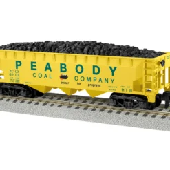 2219321 S Scale American Flyer Peabody Coal 3 Bay Hopper #6901