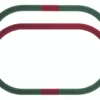 6-49990 S Scale American Flyer AF FasTrack Outer Passing Loop Add-On Track Pack