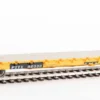 910-5822 HO Scale Walthers MainLine 60' P-S Bulkhead Flatcar (48' IL) Trailer-Train PTTX #92333