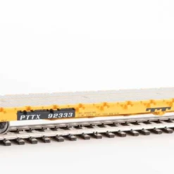 910-5822 HO Scale Walthers MainLine 60' P-S Bulkhead Flatcar (48' IL) Trailer-Train PTTX #92333