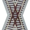 6-49863 S Lionel AF FasTrack 45-Degree Crossover