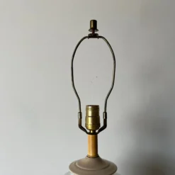 60's Vintage Italian White Murano Glass Table Lamp -chairish shop 60s vintage italian white murano glass table lamp 2692 scaled