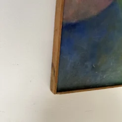 70's Goldstein Abstract Oil Portrait Painting -chairish shop 70s goldstein abstract oil portrait painting 3597 scaled