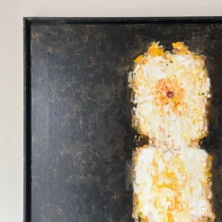 70's Hank Werner Expressionist Abstract Oil Painting, Framed -chairish shop 70s hank werner expressionist abstract oil painting framed 3934 scaled