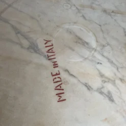 70's Italian Postmodern Round Coffee Table -chairish shop 70s italian postmodern round coffee table 4933 scaled