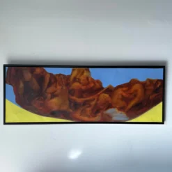 70's Vintage " Double Ferry " Impressionist Style Abstract Painting -chairish shop 70s vintage double ferry impressionist style abstract painting 1965 scaled