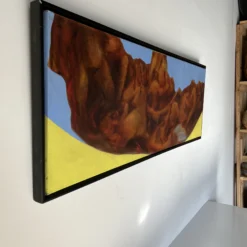 70's Vintage " Double Ferry " Impressionist Style Abstract Painting -chairish shop 70s vintage double ferry impressionist style abstract painting 7598 scaled