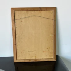 70's Vintage Heavy Impasto Sunflower Oil Painting -chairish shop 70s vintage heavy impasto sunflower oil painting 5374 scaled