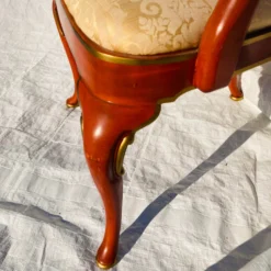 80's Kindel Furniture Queen Anne Style Arm Chair -chairish shop 80s kindel furniture queen anne style arm chair 1208 scaled