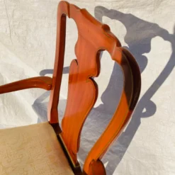 80's Kindel Furniture Queen Anne Style Arm Chair -chairish shop 80s kindel furniture queen anne style arm chair 2279 scaled