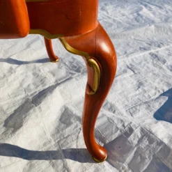 80's Kindel Furniture Queen Anne Style Arm Chair -chairish shop 80s kindel furniture queen anne style arm chair 6936 scaled