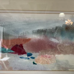 80's Le Bloemker Acrylic On Paper Abstract Composition Painting -chairish shop 80s le bloemker acrylic on paper abstract composition painting 5545 scaled