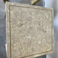 80's Postmodern Beige Resin Side Tables - A Pair -chairish shop 80s postmodern beige resin side tables a pair 6173 scaled