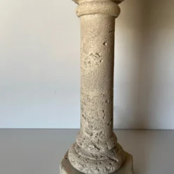 80's Postmodern Faux-Coralstone Plaster Table Lamp 17 80's Postmodern Faux-Coralstone Plaster Table Lamp -chairish shop 80s postmodern faux coralstone plaster table lamp 6026 scaled