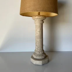 80's Postmodern Faux-Coralstone Plaster Table Lamp 15 80's Postmodern Faux-Coralstone Plaster Table Lamp -chairish shop 80s postmodern faux coralstone plaster table lamp 9423 scaled