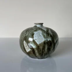 80's Vintage E. Jensen Studio Pottery Vase -chairish shop 80s vintage e jensen studio pottery vase 2645 scaled