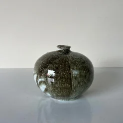 80's Vintage E. Jensen Studio Pottery Vase -chairish shop 80s vintage e jensen studio pottery vase 2888 scaled